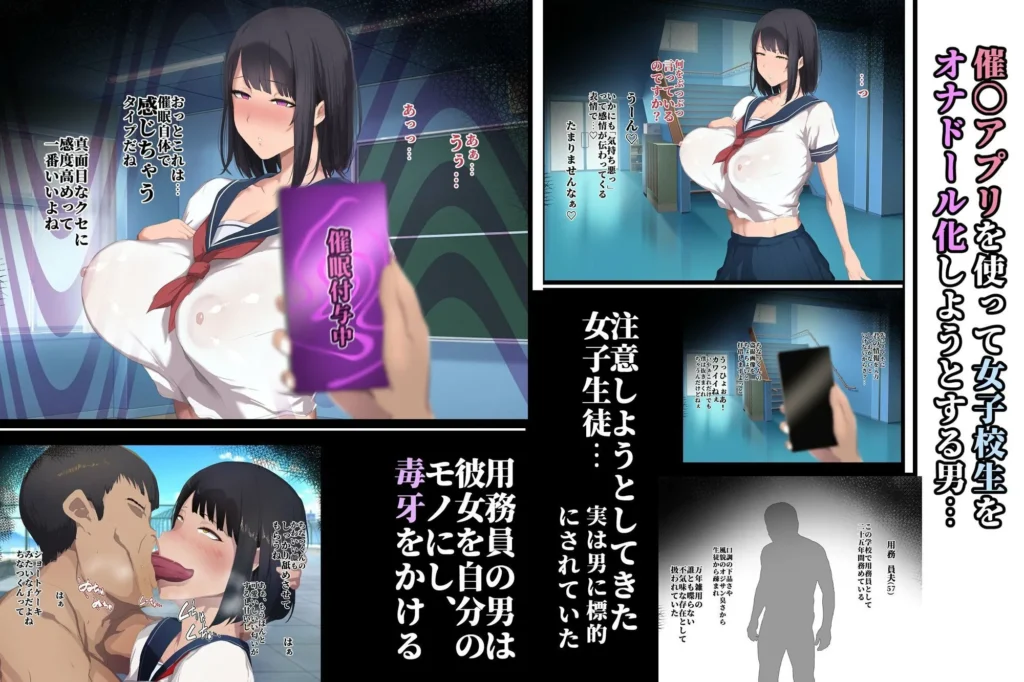 『うだつの上がらないただの用務員の私が女子校で一軍女子をオナドール化できていたわけ』サンプル3